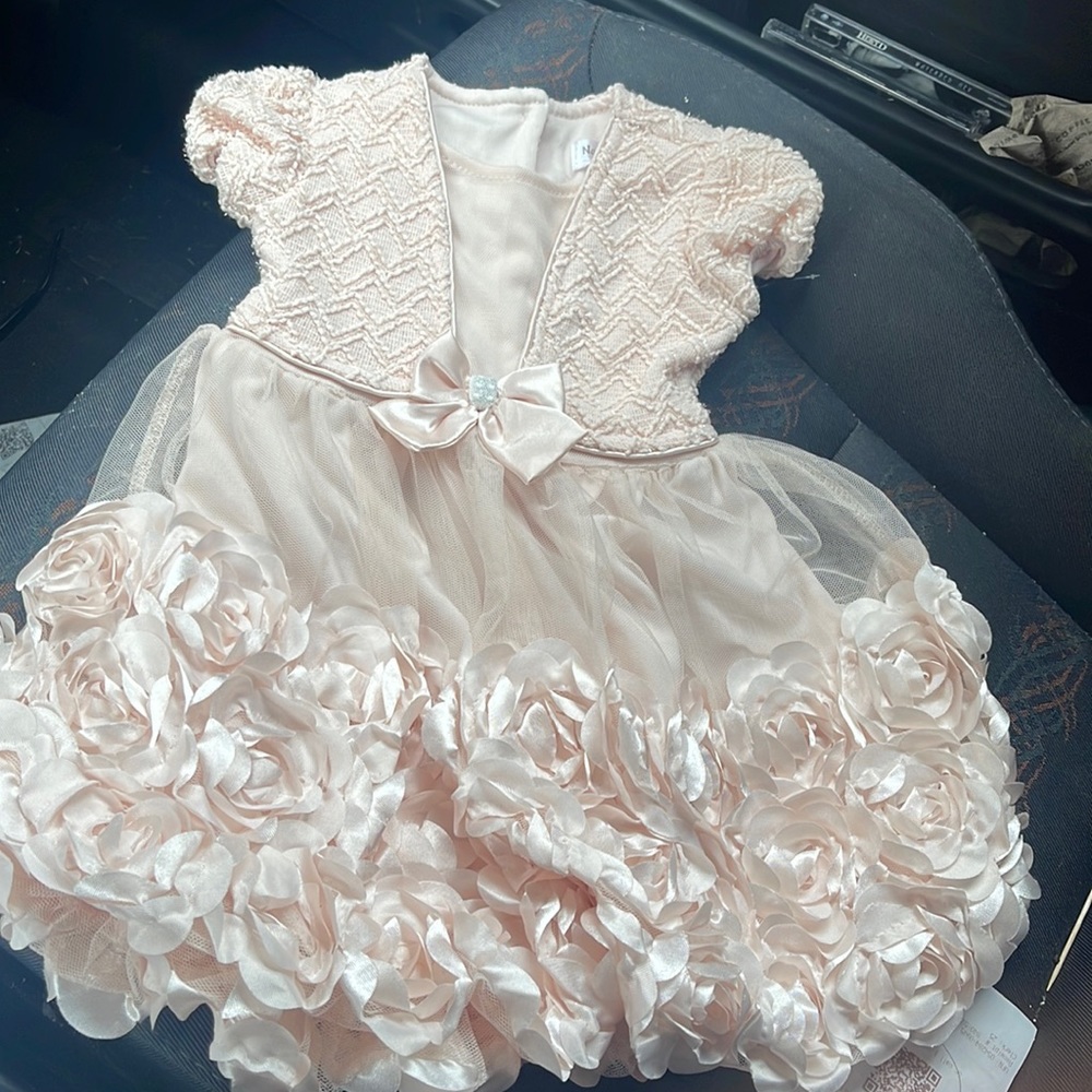 NANNETTE BABY | FLORAL FORMAL DRESS | NWOTS | sz 24M